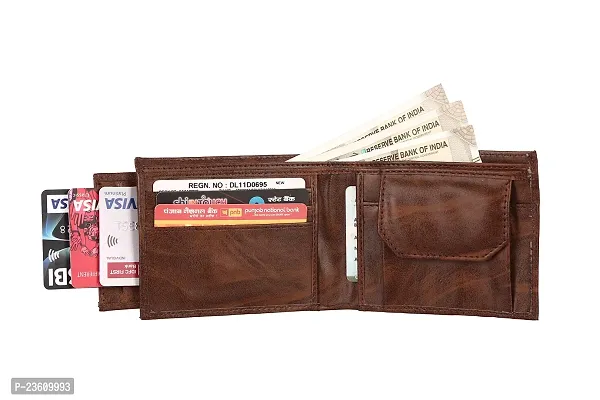 Wood bazar Stylish Mens Leather Wallet | Leather Wallet for Men AZWB_09-thumb4