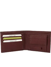 Wood bazar Stylish Men s Leather Wallet | Leather Wallet for Men | Men s Wallet | ATM Card Holder (Brown)-thumb3