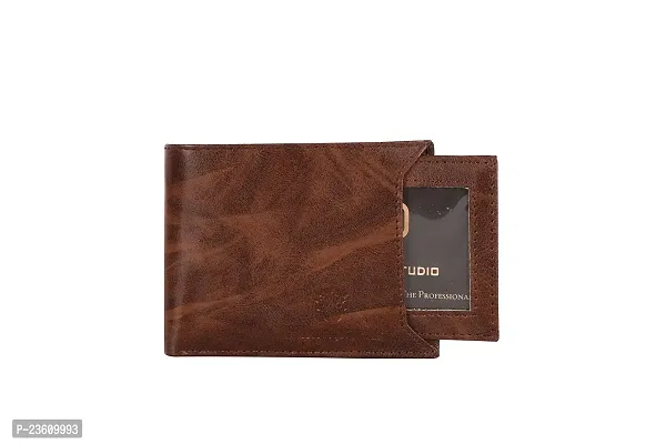 Wood bazar Stylish Mens Leather Wallet | Leather Wallet for Men AZWB_09-thumb3