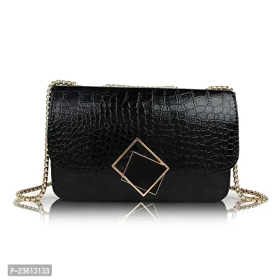 Wood bazar Women's Casual Crossbody Sling Bag | Ladies Purse Handbag | Detachable Sling Strap | (3)-thumb0