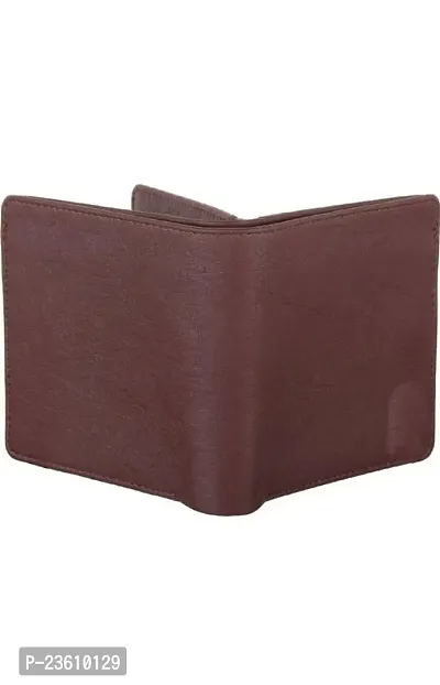 Wood bazar Stylish Mens Leather Wallet | Leather Wallet for Men | Men's Wallet (Brown)-thumb5