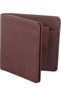 Wood bazar Stylish Men s Leather Wallet | Leather Wallet for Men | Men s Wallet | ATM Card Holder (Brown)-thumb1