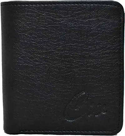 Classy Faux Leather Textured Two Fold Wallet