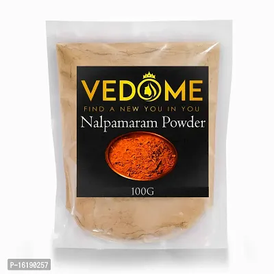 Vedome Pure Natural Nalpamaram powder for postpartum care in ayurvedic/naalapaamaaram chooram/Nalaparama pavadara/Ficus racemosa, Ficus microcarpa, 100G-thumb0