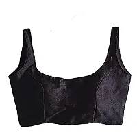 PRE SMART Women's Phantom Silk Blouse | Choli (Black4 - Free Size)-thumb1