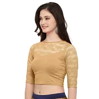 smart lady Women's Cotton Lycra Stretchable Readymade Blouse | Choli (Multicolor)-P-thumb2