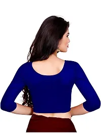 smart lady Women's Cotton Lycra Stretchable Readymade Blouse-thumb1