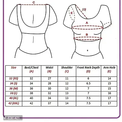 smart lady Women's Cotton Lycra Blouse | Choli (Red2 - Free Size)-thumb5