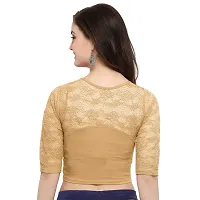 smart lady Women's Cotton Lycra Stretchable Readymade Blouse | Choli (Multicolor)-P-thumb1