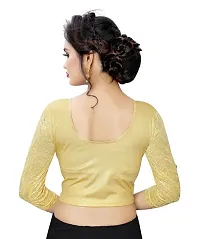 Shimmer Spandex Women's Readymade Stretchable blouse ( Free Size - 30-thumb1