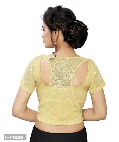 Designer Women's Shimmer Stretchable Saree Blouse ( Free size - 30-thumb2