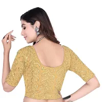 Readymade Sequence Round Neck Stretchable Blouse-thumb3