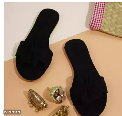Stylish Synthetic Slippers For Women And Girls-thumb0