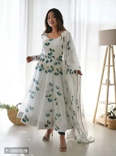All Beautiful Rayon printed Gown