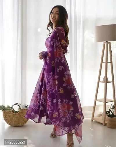 All Beautiful Rayon printed Gown-thumb2