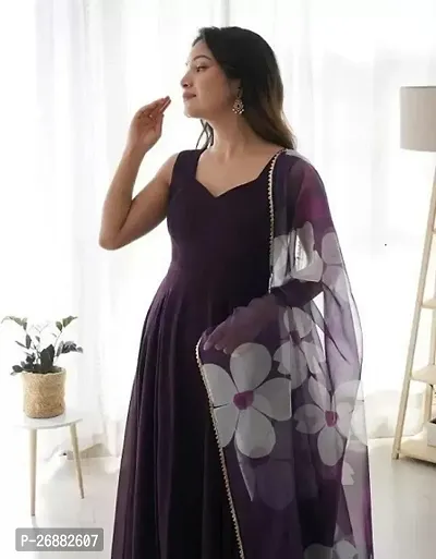 All Beautiful Rayon printed Gown-thumb2