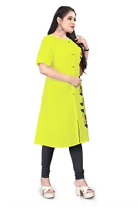 Classic Cotton Blend Printed Kurti for Women-thumb1