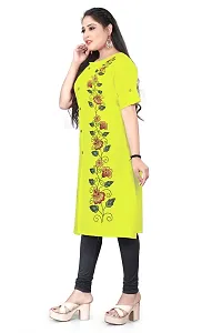 Classic Cotton Blend Printed Kurti for Women-thumb3