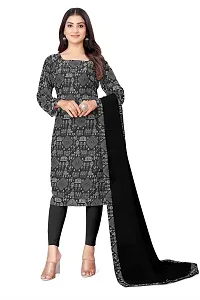 Stylish Cotton Blend Kurti with Dupatta for Women-thumb3