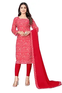 Stylish Cotton Blend Kurti with Dupatta for Women-thumb2