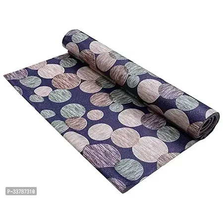 Rectangular Long Shelf Liner Floral Design Sheet Roll Mat-thumb0