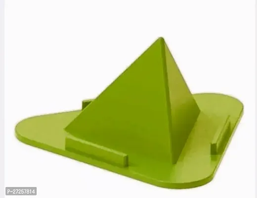 New Plastic Pyramid Shape Holder Mobile Stand-thumb0