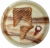 SAMP DEAL Palm Leaf Plates. Compostable Bamboo-Style. 12"" Round Deep Plate 25pk. Disposable, Biodegradable Plates - Eco-Friendly - All-Natural, Super-Sturdy Areca Palm Leaf Plates-thumb3