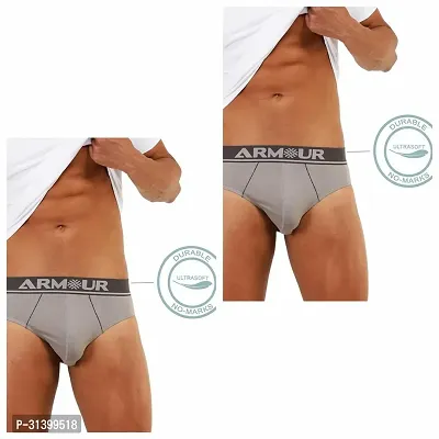 Armour Underwear  Stretch Cotton Mens Briefs 2 Combo