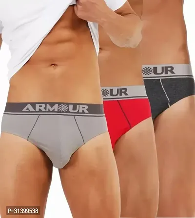 Armour Underwear  Ergonomic Mens Brief 3 Combo