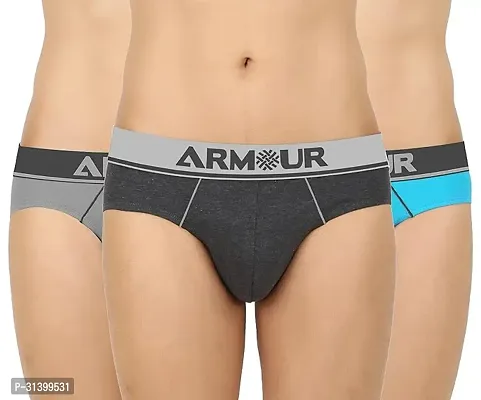 Armour Underwear  Ergonomic Mens Brief 3 Combo