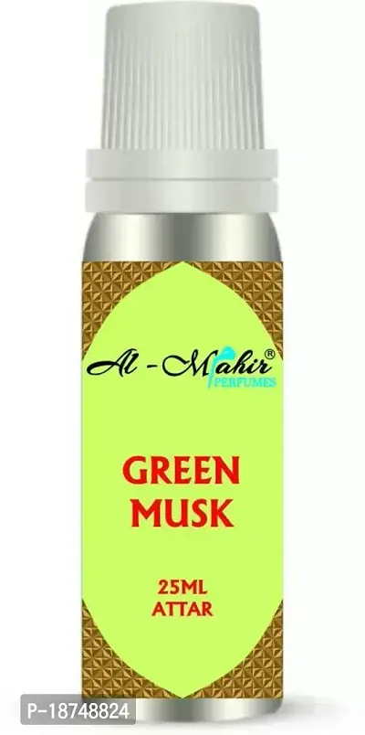 Charming Green Musk Original Attar For Unisex Floral Attar (Musk)