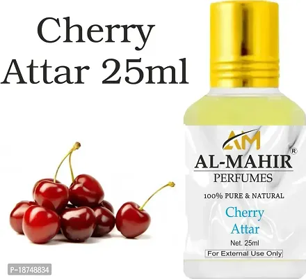 Charming Cherry Attar 25Ml For Unisex - Pure Natural (Non-Alcoholic) Floral Attar Floral Attar (Fruity)