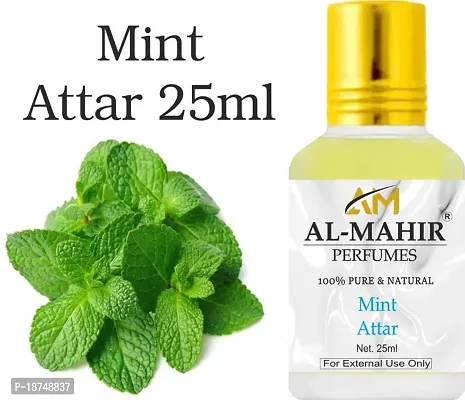 Charming Mint Attar 25Ml For Unisex - Pure Natural (Non-Alcoholic) Floral Attar Floral Attar (Floral)-thumb0