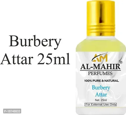 Charming Burbery Attar 25Ml For Unisex - Pure Natural (Non-Alcoholic) Floral Attar Floral Attar (Floral)