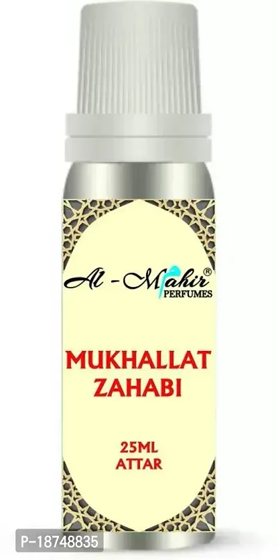 Charming Mukhallat Zahabi Original Attar For Unisex Floral Attar (Blends (Mukhallat)