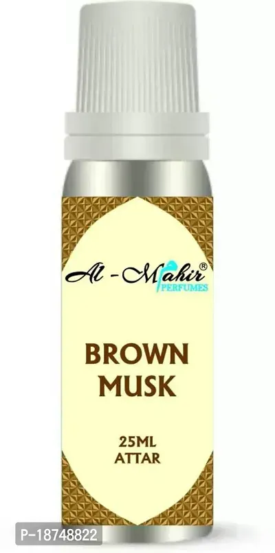 Charming Brown Musk Original Attar For Unisex Floral Attar (Musk)-thumb0