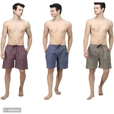 Pure Cotton Soft  Comfort Boxer - Short- (Pack of 3)