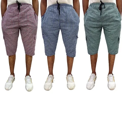 Fashionable Shorts for Men 3/4th Shorts 