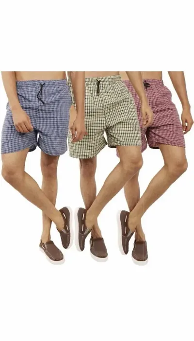 Comfortable Men Boxer Shorts Pack Of 3