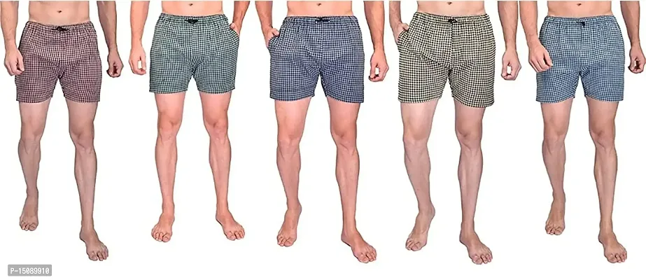 Men's Cotton Boxer (Pack Of 3) (Boxer-Pack-3-01_Multicolor_XL)-thumb0