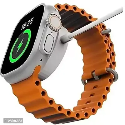 T800 SMARTWATCH with Latest BT Calling 8 Series High Resolution All Sports Features and Health Tracker 8bDays Wireless charging Battery Unisex Smartwatch-thumb0