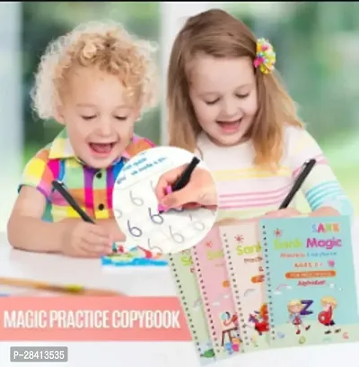 Writing Practice Copybook | Alphabet, Drawing, Math And Number Tracing Book For Kids