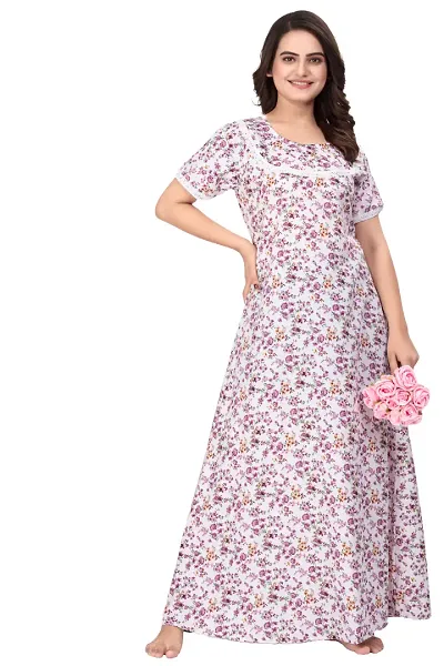 Stylish Rayon Nighty For Women