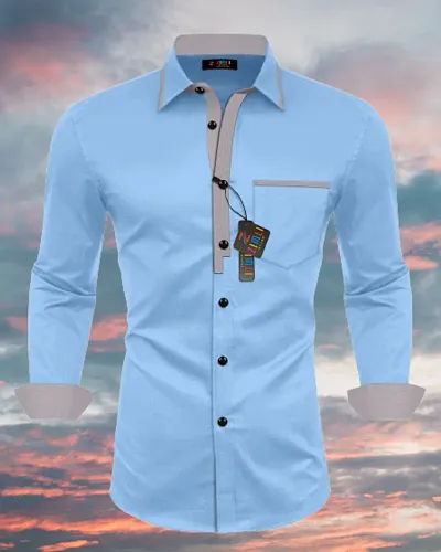 Trendy Cotton Long Sleeves Casual Shirt 