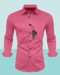 Trendy Cotton Solid Shirts for Men-thumb1