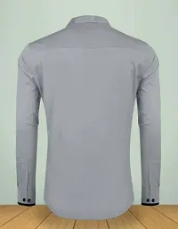 Trendy Cotton Solid Shirts for Men-thumb2