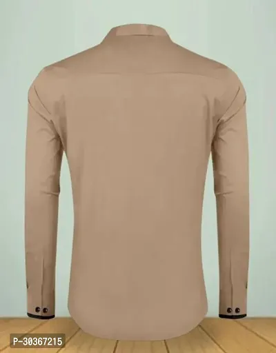 Trendy Cotton Solid Shirts for Men-thumb3