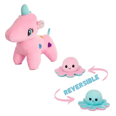 Soft Toys Combo for kids of 2 Toys // Octopus and Pink Unicorn