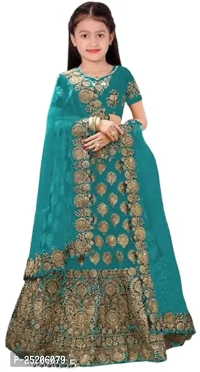 BIBA Red And Blue Poly Cotton Printed Lehenga Set (14-15 Years, Red, Blue,  KW3971SS21REBLU) in Hyderabad at best price by Biba - Justdial