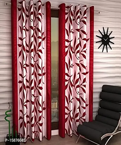 Sai Arpan's Kolaveri Window Curtain Set of 2-thumb0
